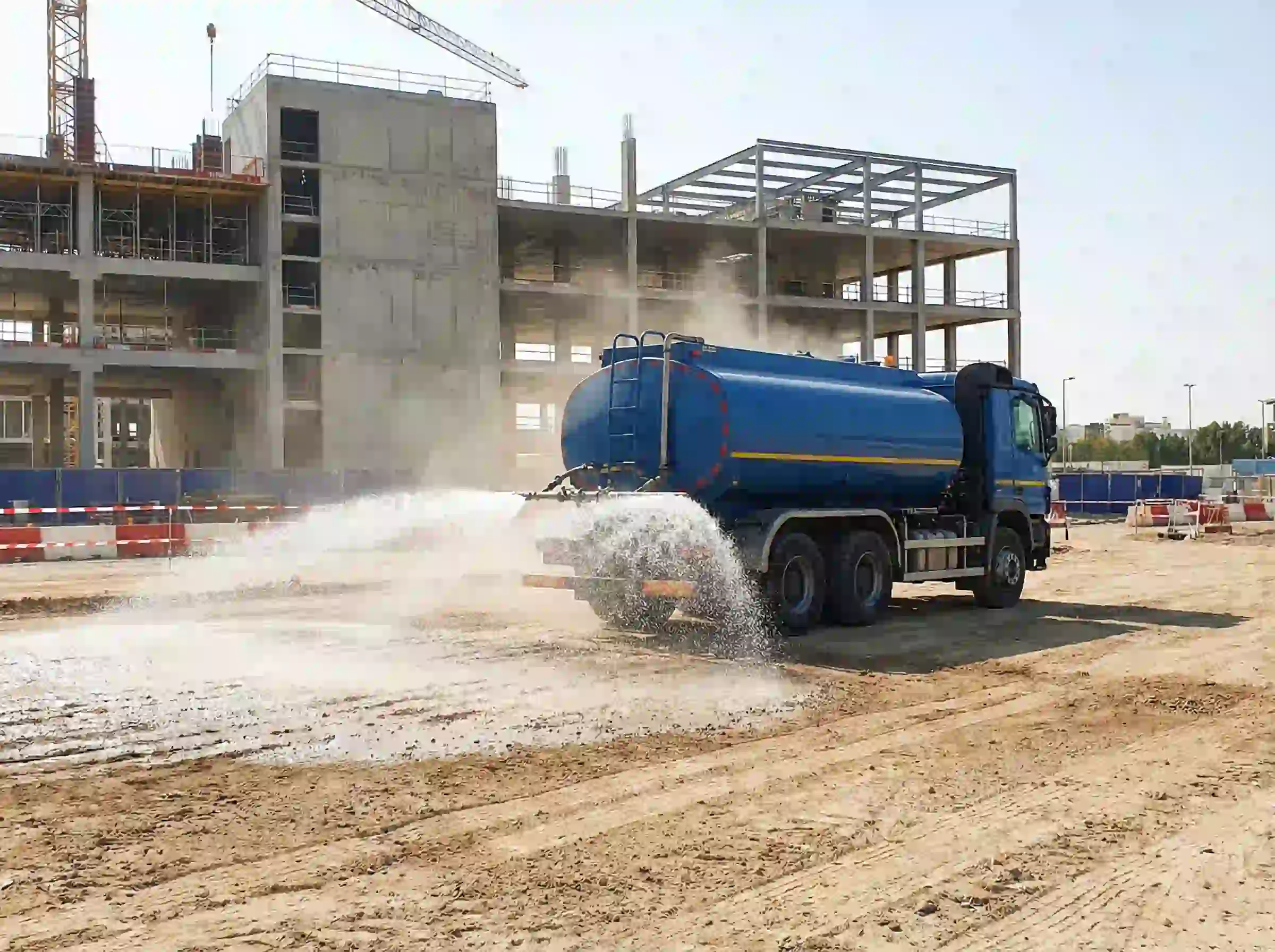 توفير مياه مشاريع البناء والإنشاءات جدة