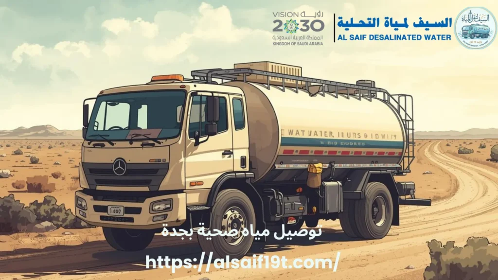 توصيل مياه صحية بجدة
