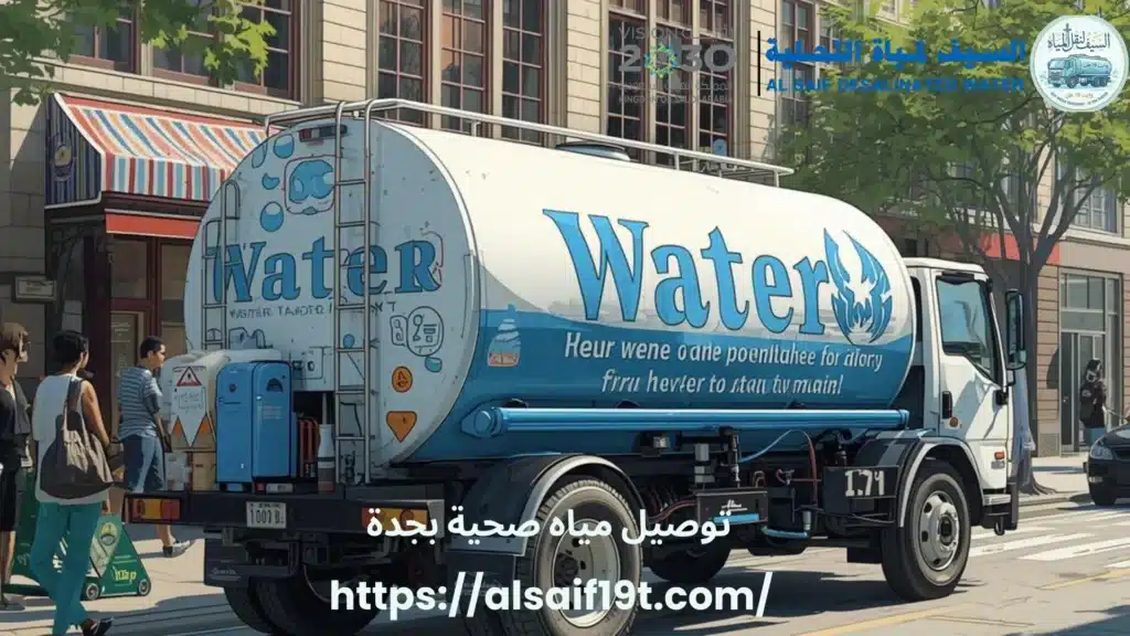 توصيل مياه صحية بجدة