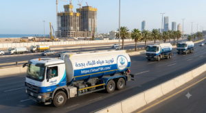 توريد مياه للبناء بجدة