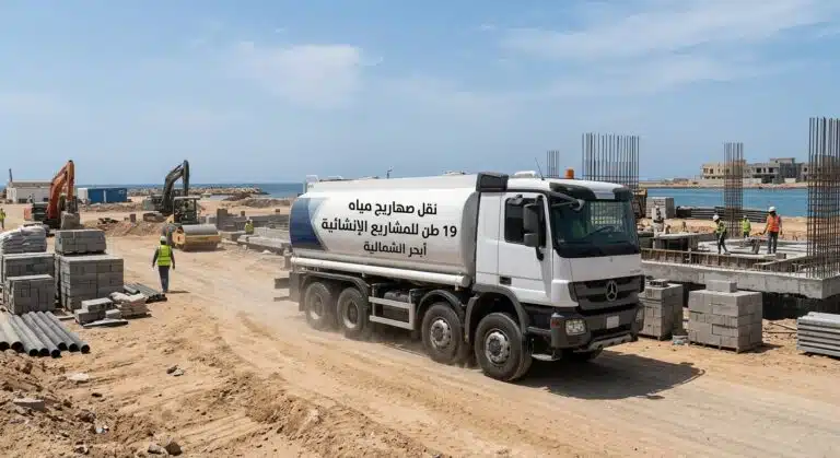 وايت 19 طن للمشاريع الإنشائية أبحر الشمالية